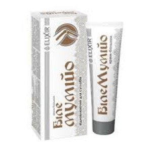 Kremas-balzamas kūnui "Baltas Mumio" 75 ml Elixir